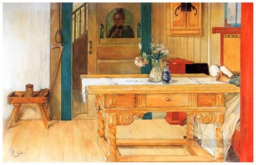  descanso Arte - descanso dominical 1900 Carl Larsson